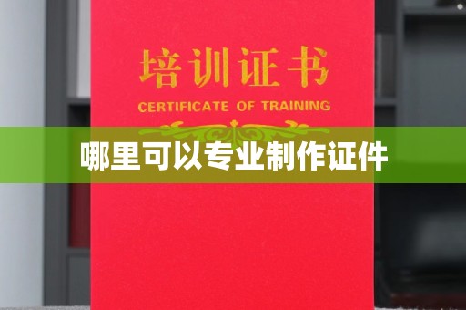 济南哪里可以专业制作证件